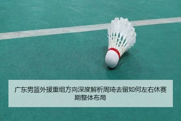 广东男篮外援重组方向深度解析周琦去留如何左右休赛期整体布局