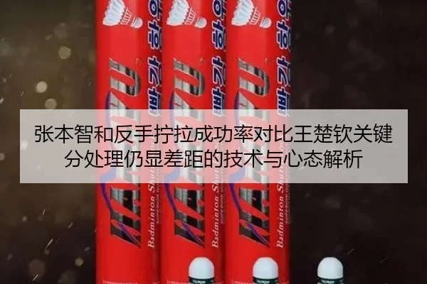 张本智和反手拧拉成功率对比王楚钦关键分处理仍显差距的技术与心态解析